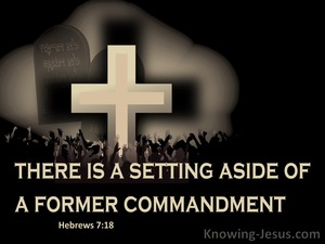 Hebrews 7:18